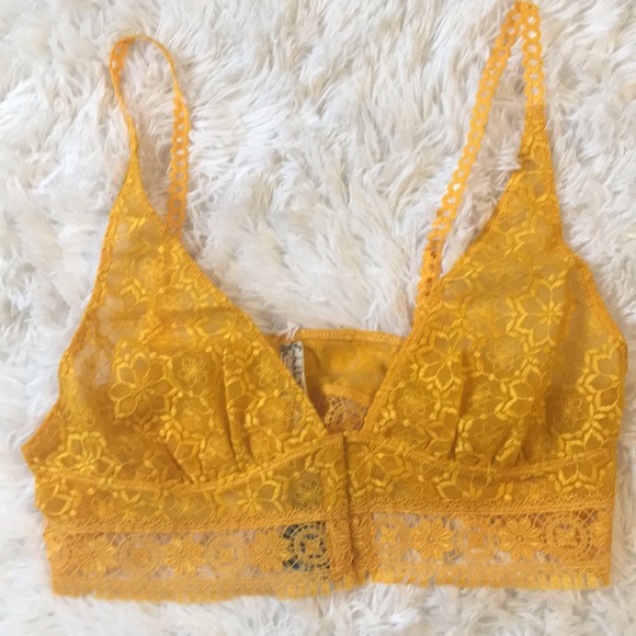 Free People Ella soft bra sunset size medium - Picture 2 of 14